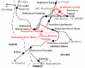Bratislava Rail Routes Diagram